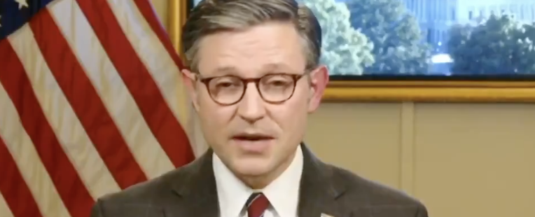 Cocksucking Four-Eyed Faggot Johnson Condemns Russians and Chinese People as Evil, Demands Ukraine Money